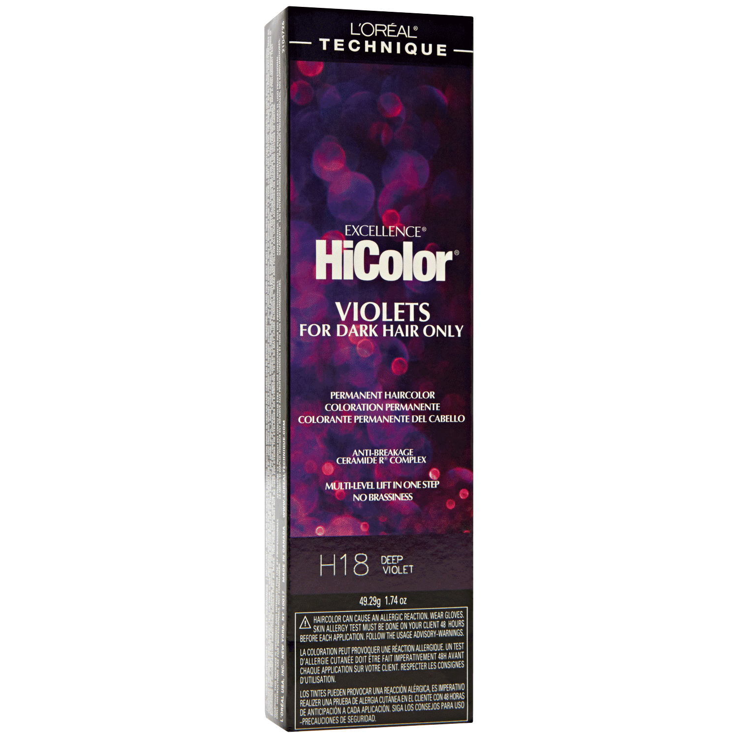 L'OREAL Hicolor - H18 Deep Violet 1.74 oz.