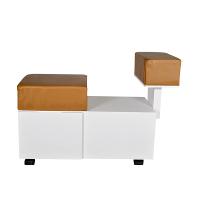 pedicure-cart-white-brown-leather